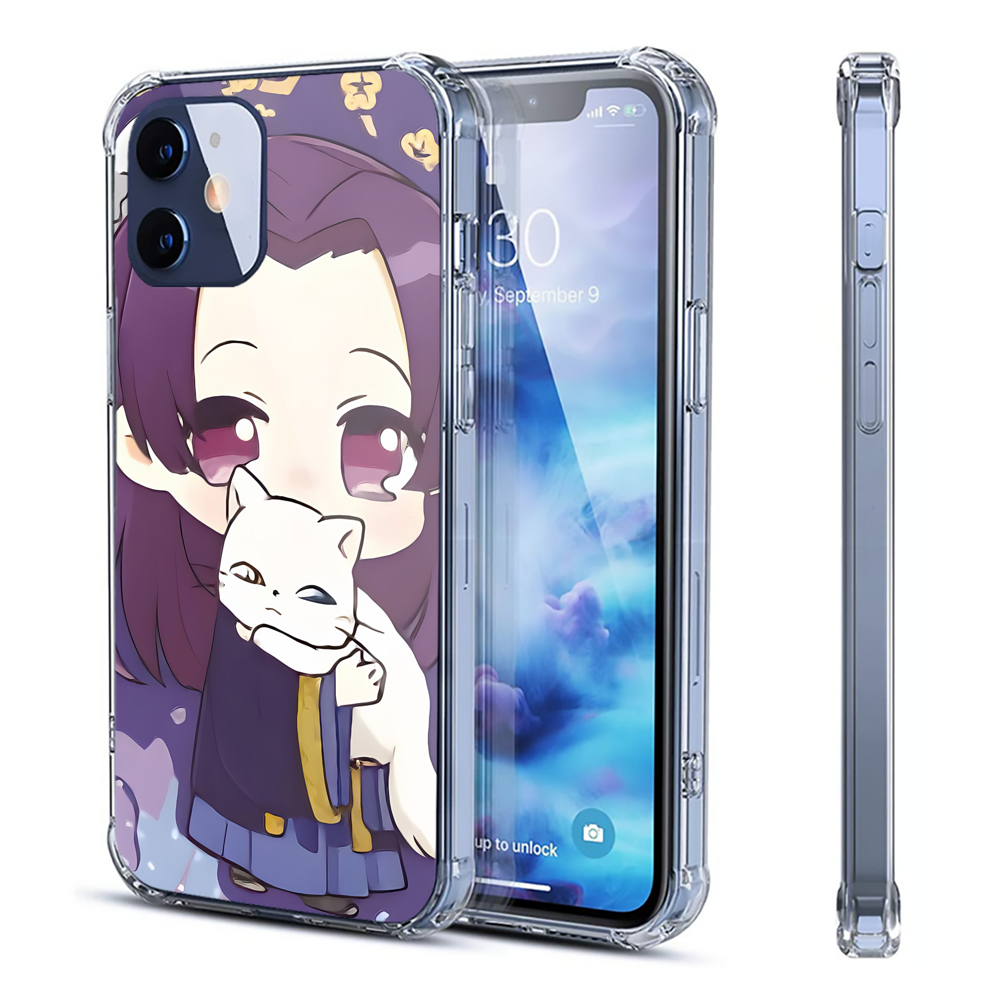 （画像用） 薬屋のひとりごと The Apothecary Diaries 【iPhone 12シリーズ対応】透明スマホケース（クリアソフトケース）